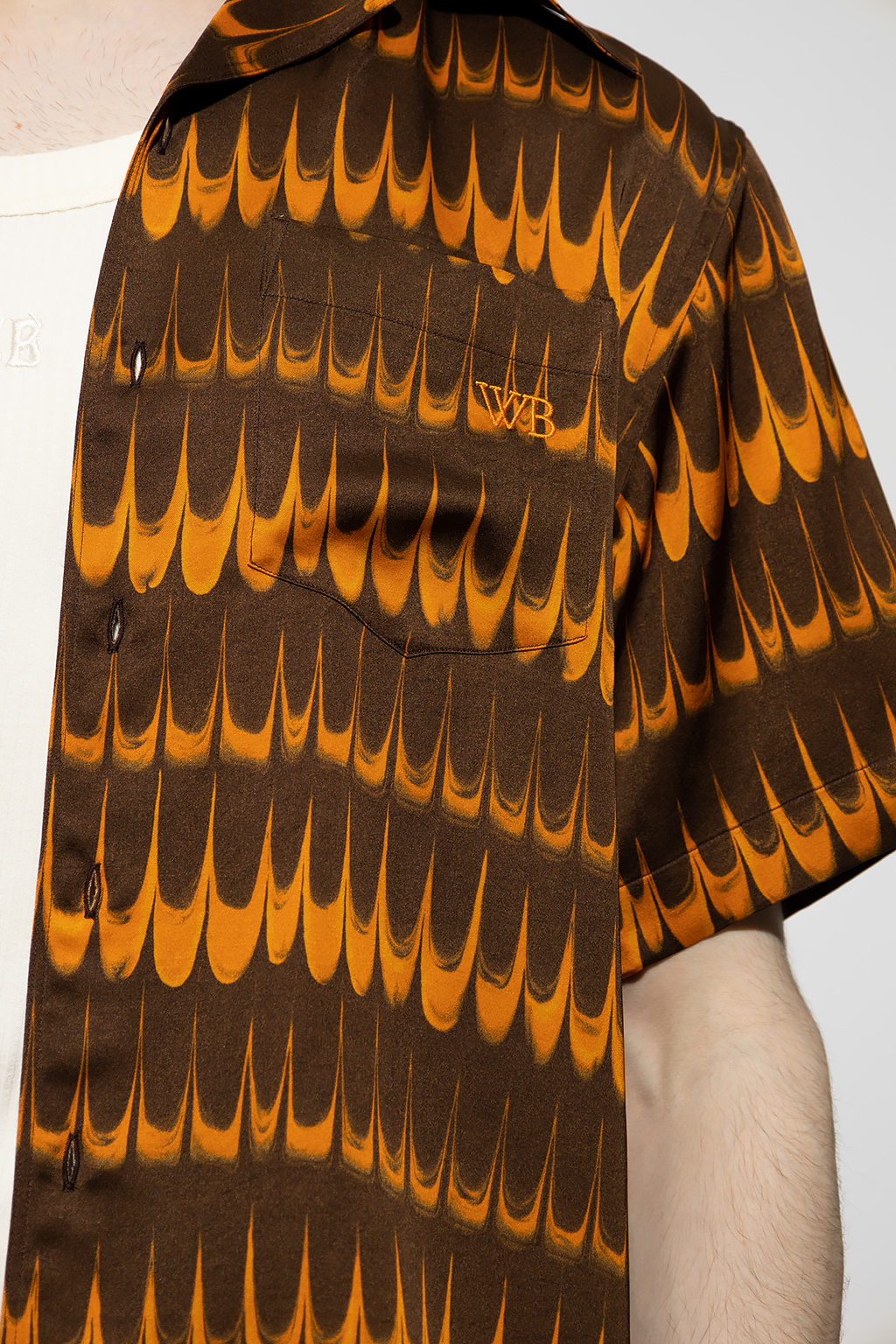 Tシャツ・カットソー WALES BONNER SS23 RHYTHM SHIRT (MS23SH01_VI038930) WALES BONNER SS23 RHYTHM SHIRT (MS23SH01_VI038930) (WALES